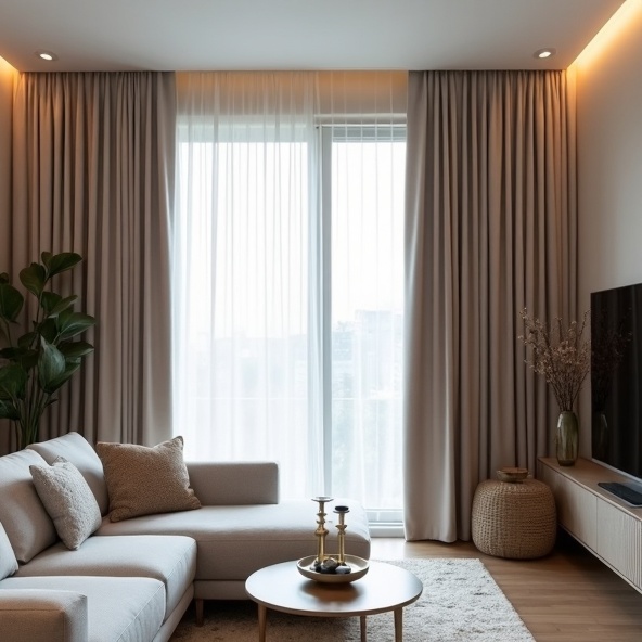 Ebbw Vale Residential Curtain Cleaning Results