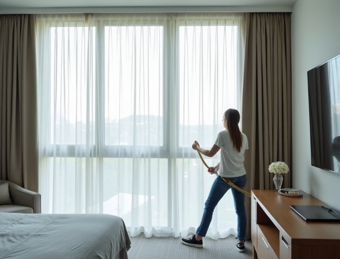 Ebbw Vale Sheer Curtain Cleaning